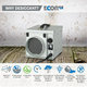 Ecor Pro DH800 DryFan Desiccant Dehumidifier 220v