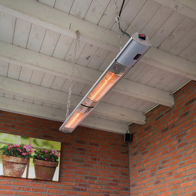 Sunred Royal Diamond 3000 Silver Hanging Outdoor Infrared Heater