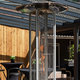 Sunred Flame Torch 12000 Stainless Steel Real Flame Gas Patio Heater