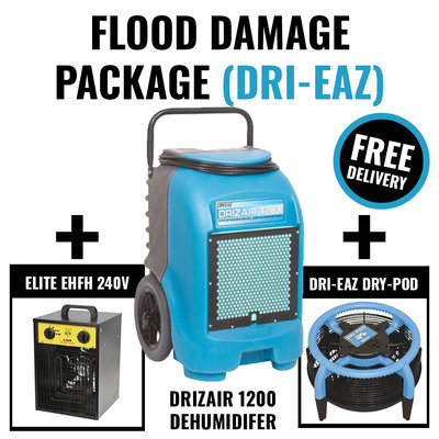Flood Damage Drying Package (Dri-Eaz)