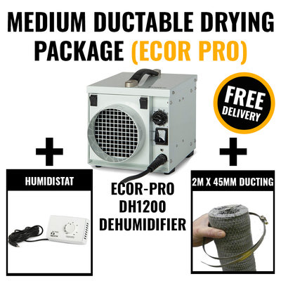 Medium Ductable Drying Package (Ecor Pro)