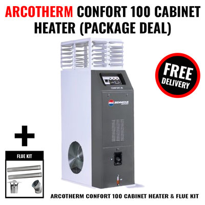 Arcotherm Confort 100 Cabinet Heater (Package Deal)