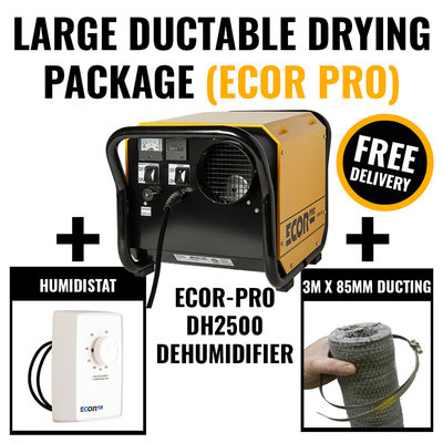 Large Ductable Drying Package (Ecor Pro)