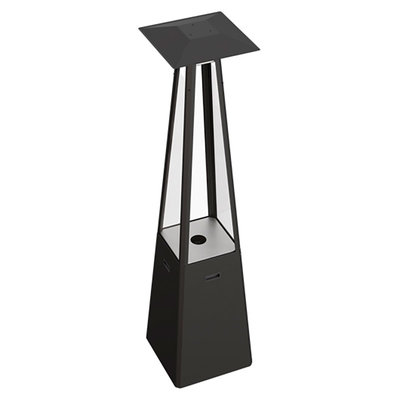 Woodford Umbrella Pyramid Gas Patio Heater - Black