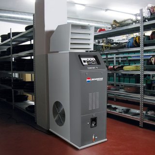 Arcotherm Confort 70 cabinet heater in situ