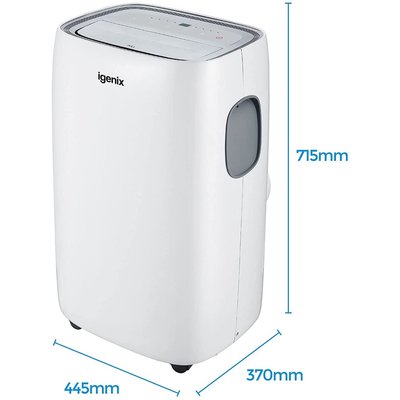 Igenix IG9919 4-in-1 9000BTU Portable Air Conditioner 230v