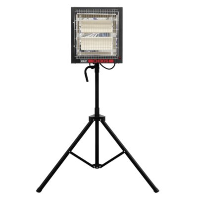 Sealey CH30S Ceramic Heater with Telescopic Tripod Stand 230v