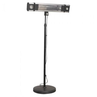 Sealey IFSH1809R Carbon Fibre Infrared Patio Heater with Telescopic Floor Stand 230v