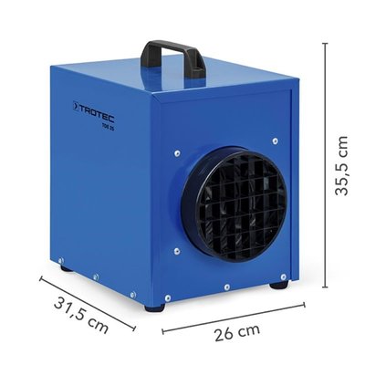 Trotec TDE 25 Portable Electric Fan Heater 230v
