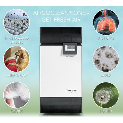Trotec AirgoClean One H14 Commercial Air Purifier 230v