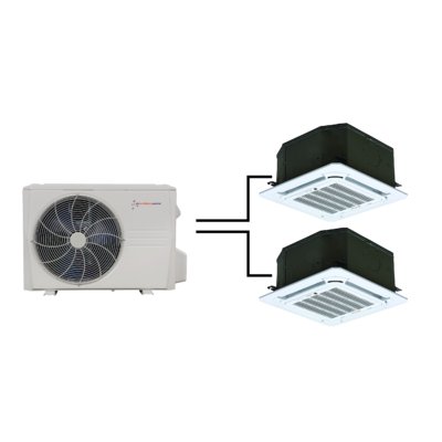 Air Conditioning Centre KFR50-QIW/X1C-MIU Ceiling Cassette Split Air Con Indoor Unit 230v