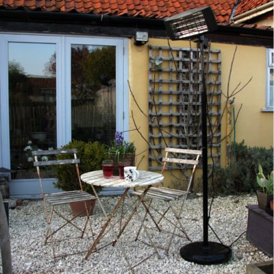 Sealey IFSH2003 Infrared Quartz Patio Heater with Telescopic Stand 230v