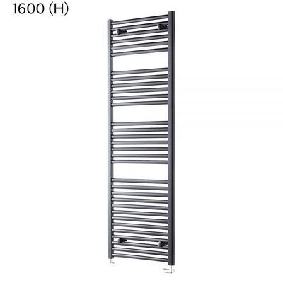 Towelrads Pisa Straight Towel Rail - Anthracite