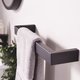 Towelrads Elcot Towel Rail - Brushed Steel