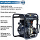 Hyundai DHYC50LE 50mm Diesel Chemical Water Pump