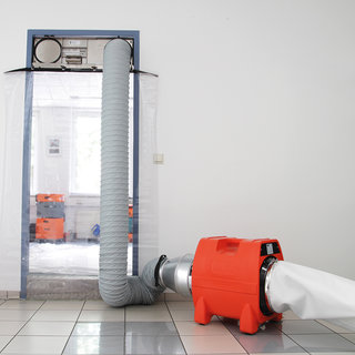 industrial dust extractor fan